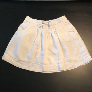 J. Crew White Mini Skater Skirt Size 6